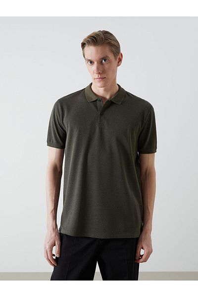 LC Waikiki Νέα σεζόν Polo Collar Short Sleeve Ανδρικό Tisort - S5J726Z8