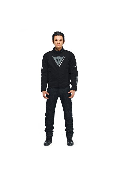 Dainese Veloce Black Charcoal Gray White D-Dry Mont SİYAH BEYAZ
