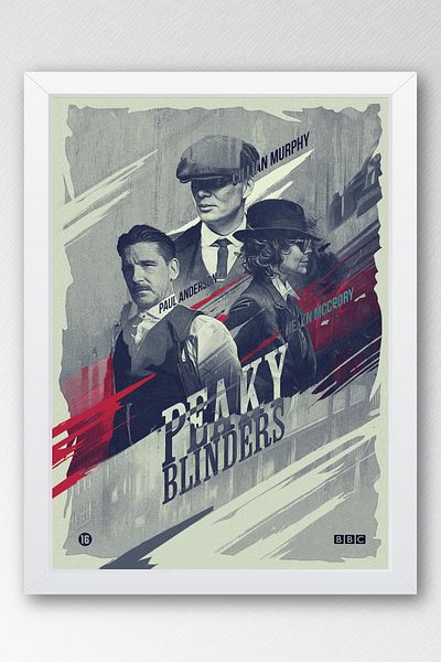 Saturn Peaky Blinders Πίνακας με κορνίζα - Πίνακας αφίσας της σειράς