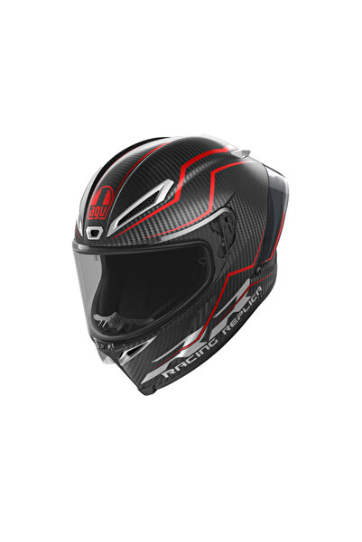 AGV KASK/PISTA GP RR MPLK PERFORMANTE CARBON BLK RED
