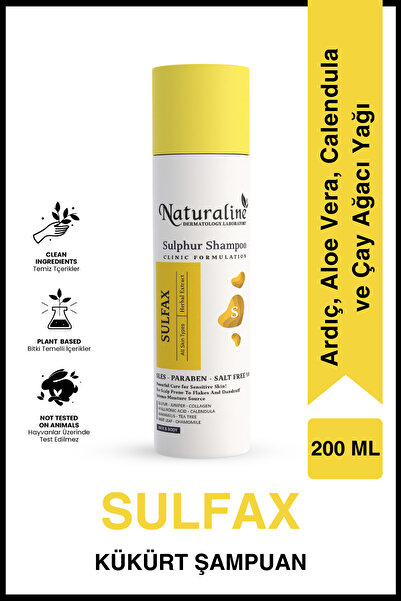 Naturaline Sülfax Kükürt Şampuan 200ml