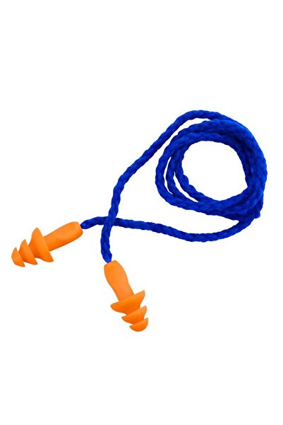 Genel Markalar Kulak Tıkacı Su Geçirmez Tıpa Ses Gürültü Azaltıcı Silikon Yüzme Uyku Tıpası İpli Boyna Takılan Tıka