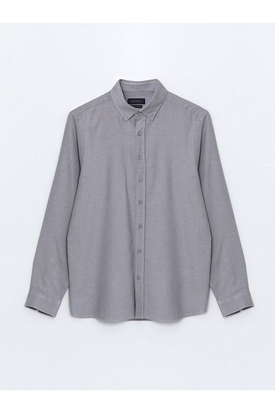 LC Waikiki SOUTHBLUE Regular Fit Long Sleeve Men's Shirt