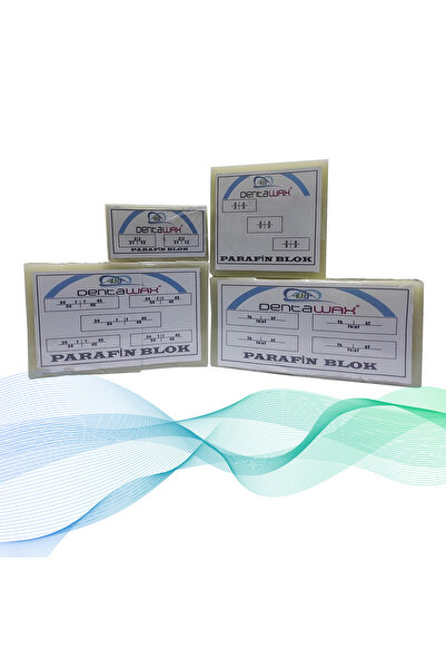 Alpsa Dentawax ® PARAFİN BLOK KAZIMA MUMU SET (14 Parça)