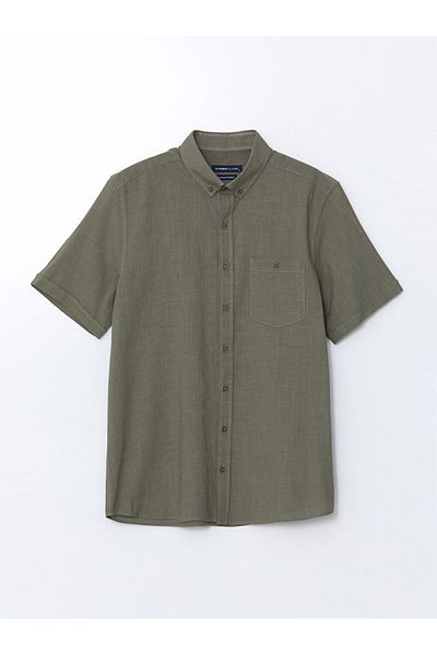 LC Waikiki Ανδρικό πουκάμισο LCWAIKIKI Classic Regular Fit Linen