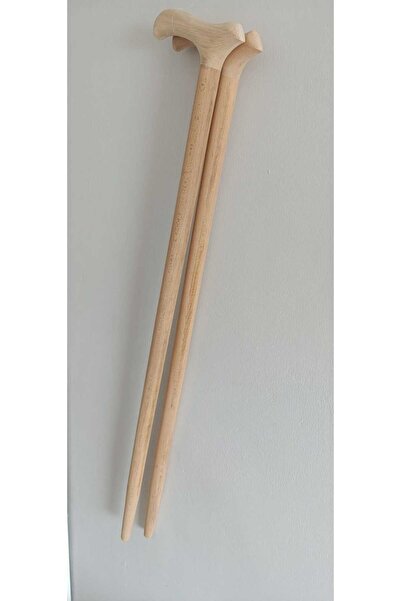 SOFT ahşap ham baston boyanabilir baston cilasız son zımparası yapılmış baston