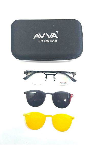 Avva 505 C2 Polarized & Antifar Unisex Men's Sunglasses