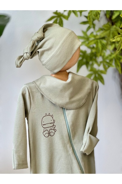 Weeny Muse Newborn Dino Mini Hospital Exit Set - 3 Pieces