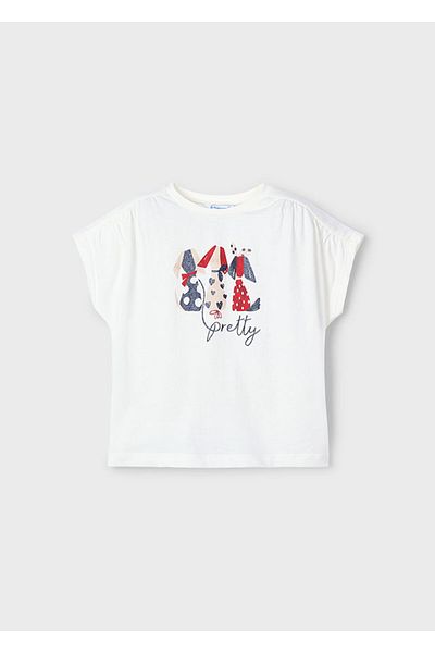 MAYORAL 3707 Model T-Shirt and Pants Set for Girl - Set of 3
