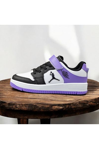 JOJO KIDS Unisex Children's Velcro Leather Sports Shoes, Basket, Tennis, Casual Sneakers