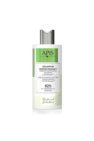 APIS Solutie naturala, Sampon de intarire impotriva caderii parului cu 3% Baicapil, 300 ml