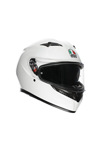 AGV KASK/K3 E2206 MPLK MONO WHITE CONFİGURATİON
