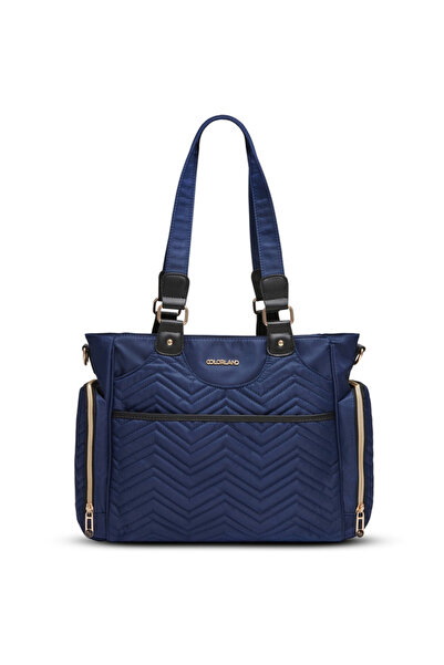 Little Story حقيبة حفاضات ماتيلدا - أزرق داكن