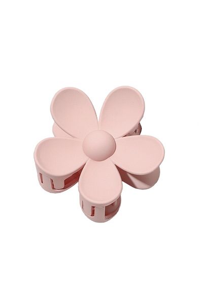 ECARLA Spona do vlasů XL Flower - Spona do vlasů XL květina růžová