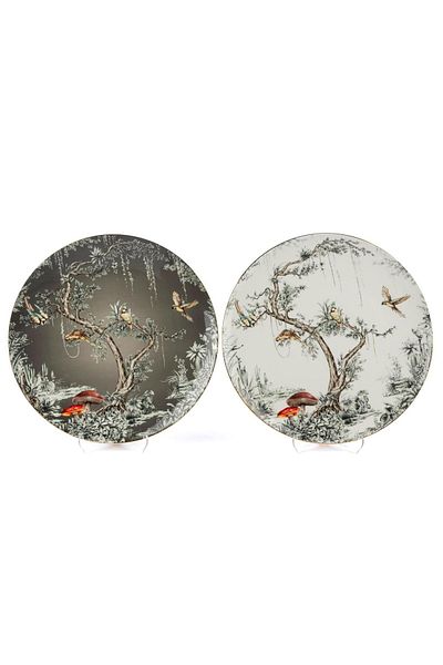 Mikasa Moor Plomo 2-Piece Plate 31cm