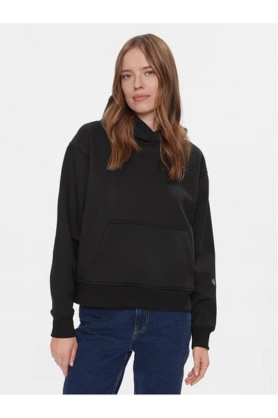Calvin Klein Černé triko pro ženu Calvin Klein Back Bold Monologo
