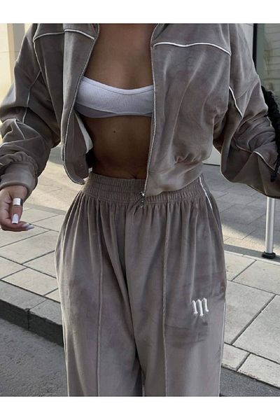 TAYT VEGAS Set costum din catifea