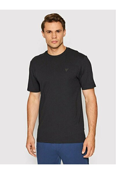 Guess Jeans Tricou negru pentru bărbați Guess džíny Tricouri Jet Black