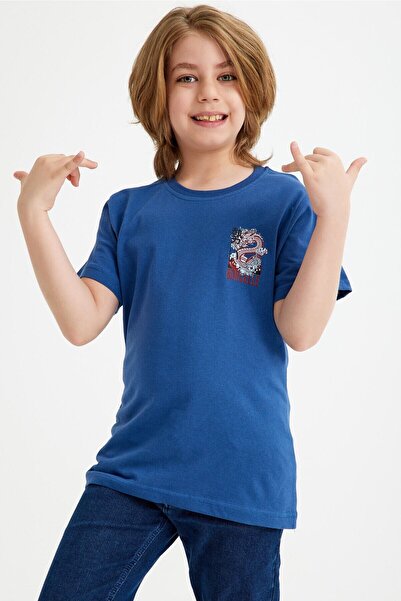 CC STORE Παιδικό μπλουζάκι Dragon Printed για 5-15 ετών