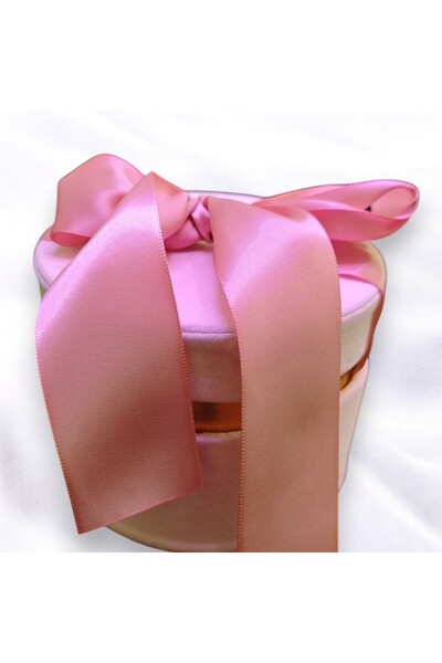 PEMBE KADİFE KUTU KONSEPT HEDİYE