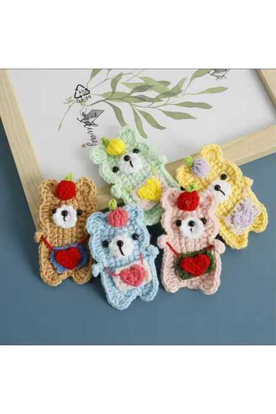 Kadın Girişimciler Atölyesi Сумка любові Органічні ручної роботи аксесуари для волосся, 5 штук