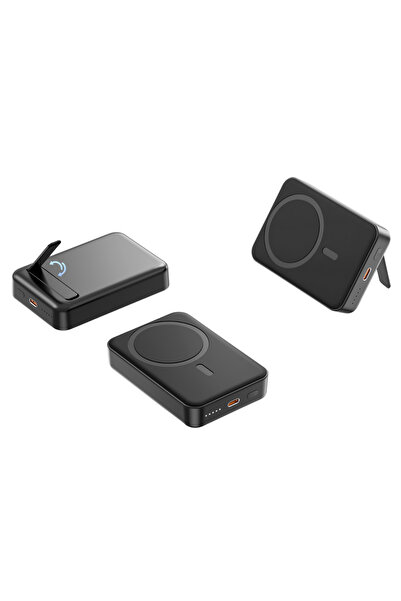 Nettech Nt-pw32 15w 20w Pd 10000 Mah Magsafe Taşınabilir Hızlı Kablosuz Şarj Aleti Powerbank - Siyah