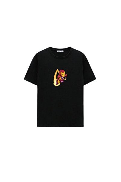 CC STORE Tricou supradimensionat unisex Iron Man