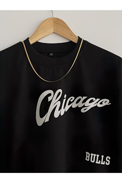 CC STORE Ανδρικό μπλουζάκι Oversize Crew Neck Seersucker