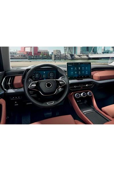 ael-tech Skoda Kodiaq 13 Inch - Navigation Digital with Air Conditioner Interior Screen Nano Screen Protector Set of 3