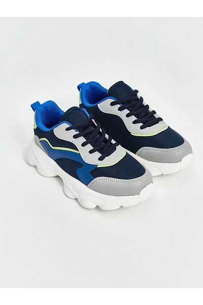 LC Waikiki Pantofi sport activi pentru băieți STEPS bleumarin cu șireturi