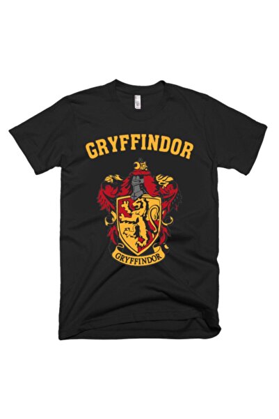 CC STORE Tricou Harry Potter Gryffindor Negru Unisex
