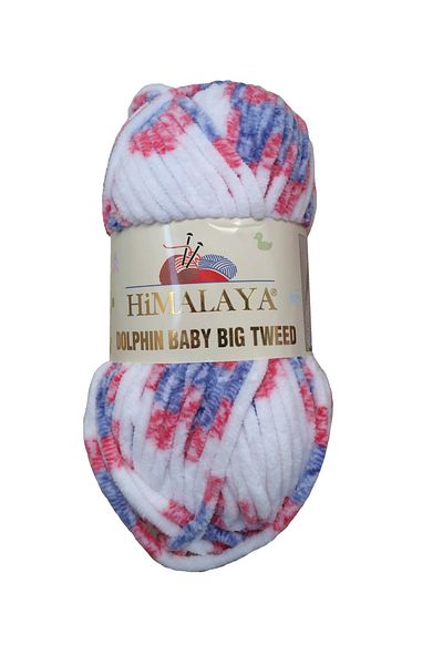 Himalaya Dolphin Baby Big Tweed - Blue and White 82102 Pack of 5