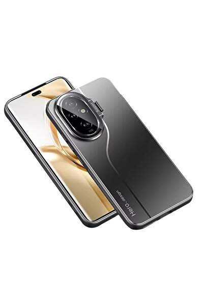 Microcase Honor 200 Pro ROME Serisi Kamera Koruma ve Standlı Kılıf AL4968