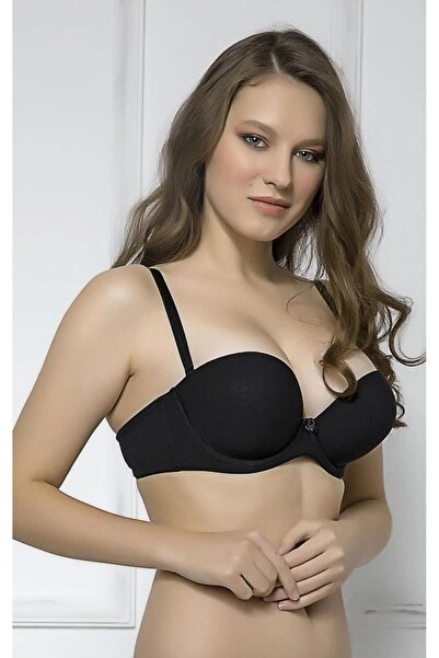 MOONLİGHT Moonlight 2152 strapless push-up cotton supportive cotton bra