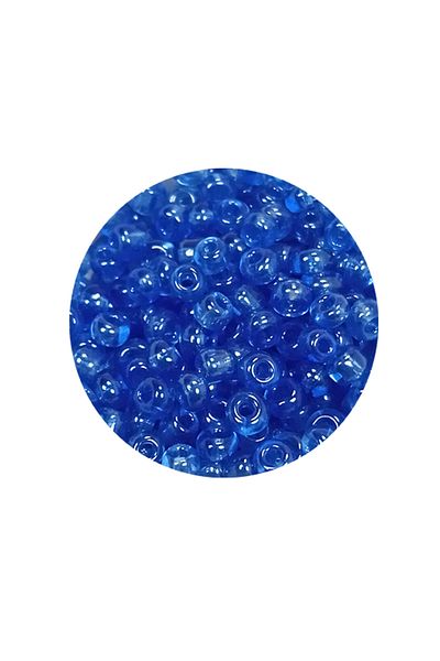 STUMBANNG Bulky Glass Sand Beads (8/0) 3 mm - 20 Grams - Transparent Light Blue - Bnc163