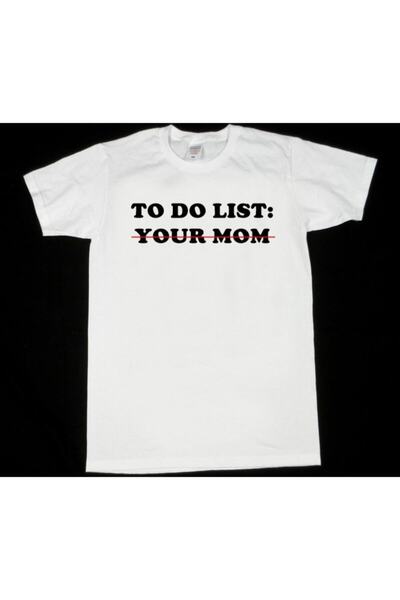 CC STORE Tricou unisex cu lista de lucruri de făcut pentru mama ta