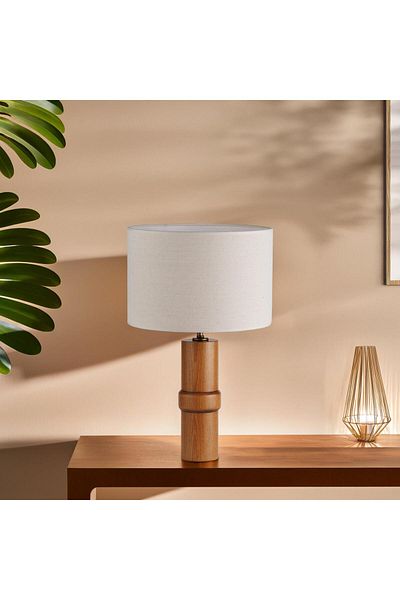 TROVE Roman Wooden Lamp Shade