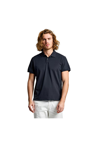 Slam Tech Pique Polo Ss Erkek Siyah Tişört ERKEK T-SHIRT A108006S01