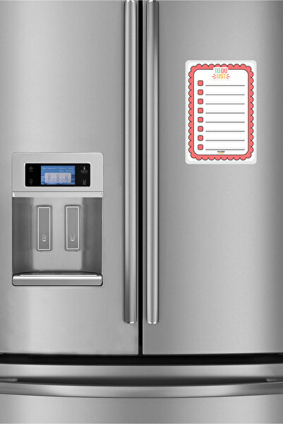 The Grade Yaz-sil notluk To Do List Manyetik Buzdolabı Notluk Mutfak Dekorasyonu Magnetli notluk21x15