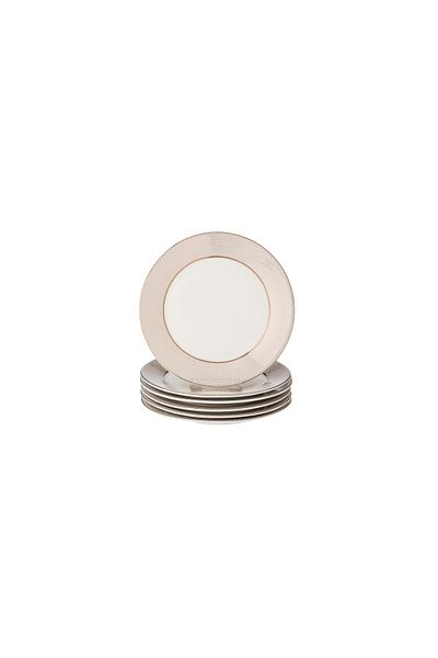Dania Set of flat plates, 6 pieces, 18 cm