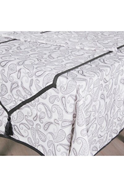 Home Harmony مفرش طاولة ومنديل بنمط شال