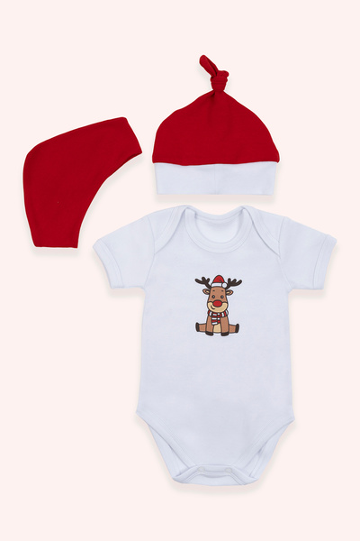 Panço Yenidoğan 3'lü Kırmızı Hastane Çıkışı