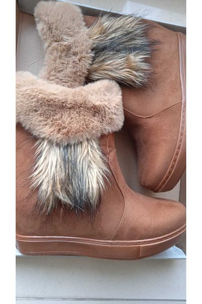 bescobel Baby Hidden Heel Feather Boots