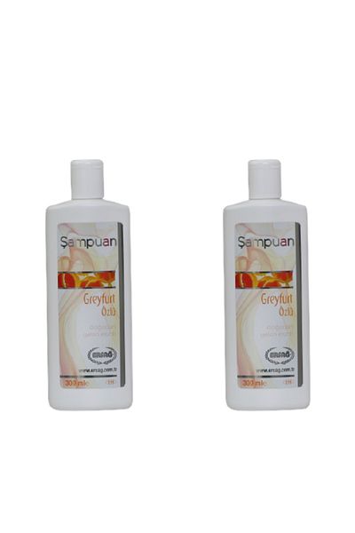 Ersağ Ersağ Greyfurt Extract Shampoo 300 ml 2 Pieces