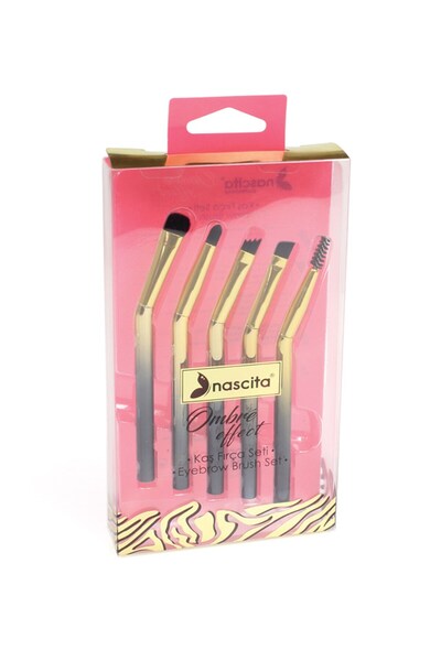 nascita مجموعة فرش الحواجب أومبير مكونة من 5 قطع - 24