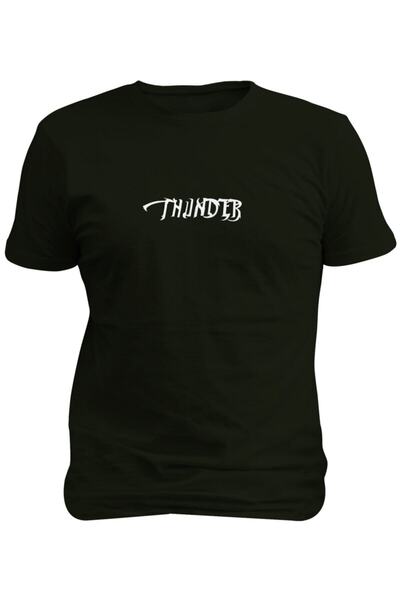 CC STORE Tricou cu imprimeu Thunder negru