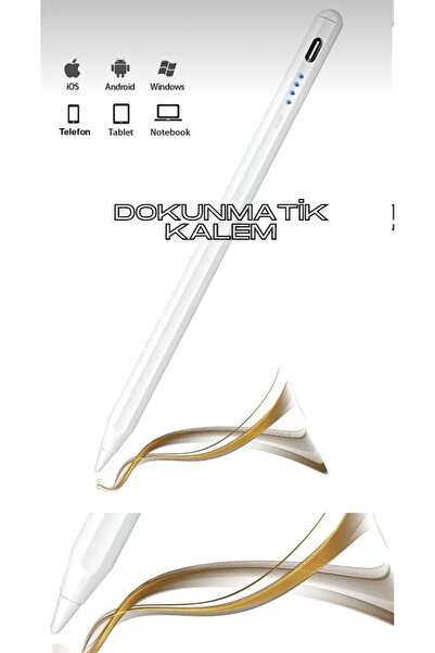 Mmctech Dokunmatik Kalem Tüm Cihazlara Uyumlu Tablet Telefon Için Çizim & Yaz...