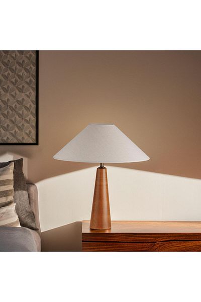 TROVE Cone Wooden Lamp Shade