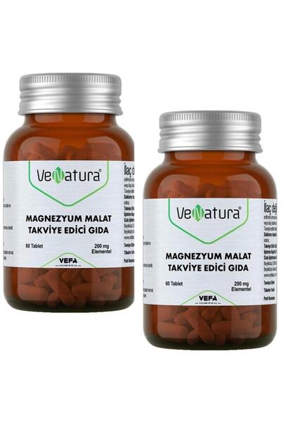 VeNatura Magnezyum Malat 60 Tablet 2 Adet