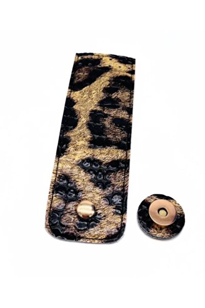 angel çanta aksesuar Accesoriu Motiv Frunze Leopard Geanta Angel Piele Artifi...
